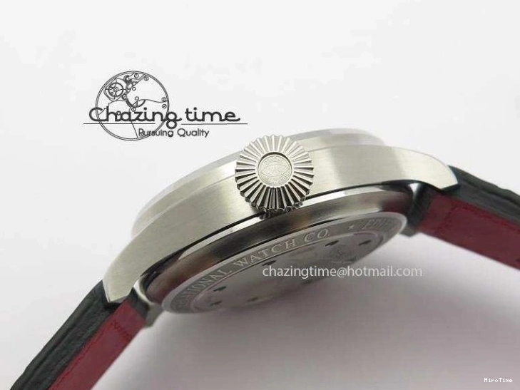 MIROTIME 0101 RelaxedFit Big Pilot Real PR IW500435 “Muhammad Ali” ZF Best Edition On Black Leather Strap A 7295